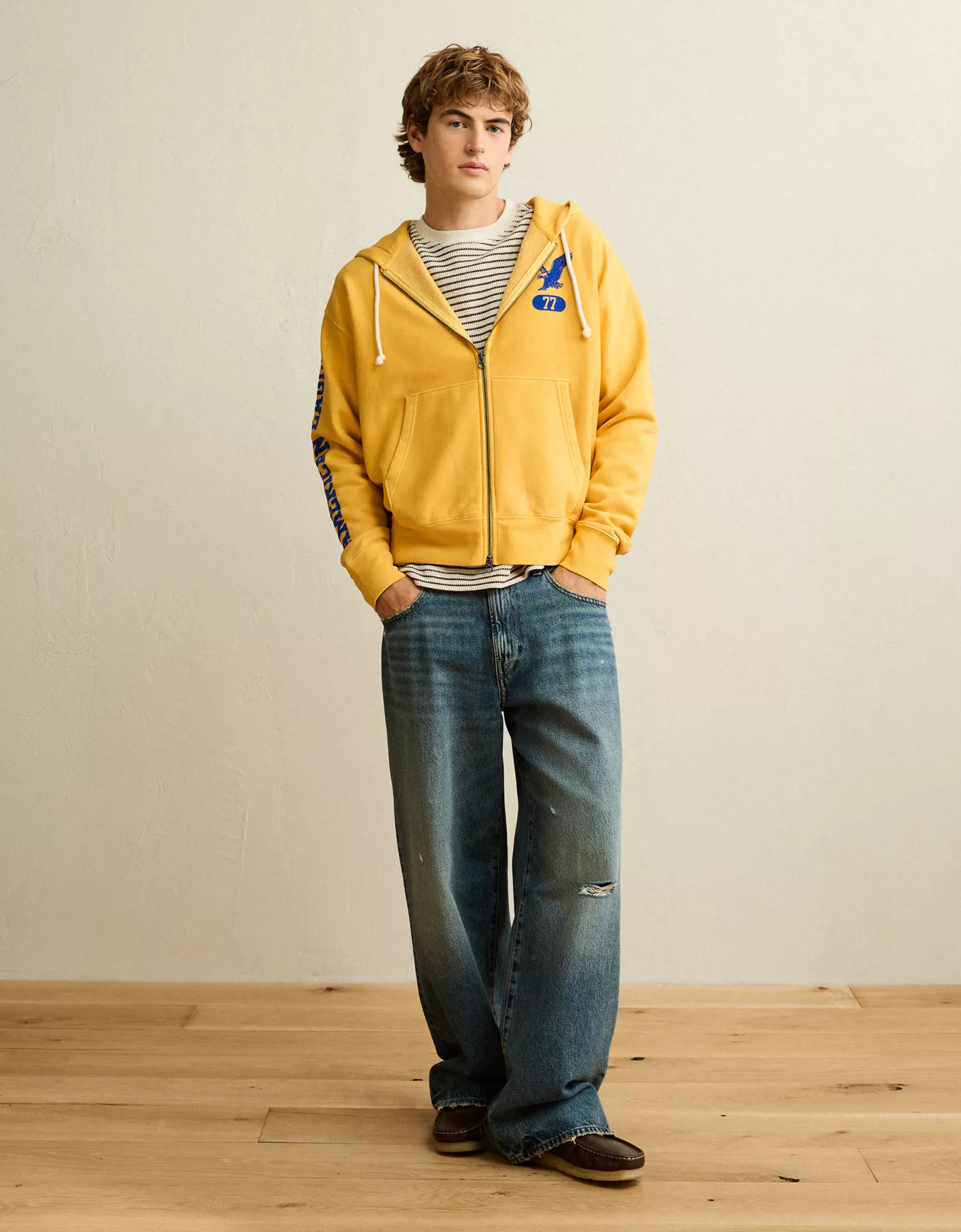 AE Laidback Luxe Full-Zip Hoodie - thumbnail 4