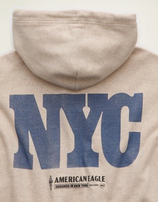 AE NYC Graphic Full-Zip Sweatshirt