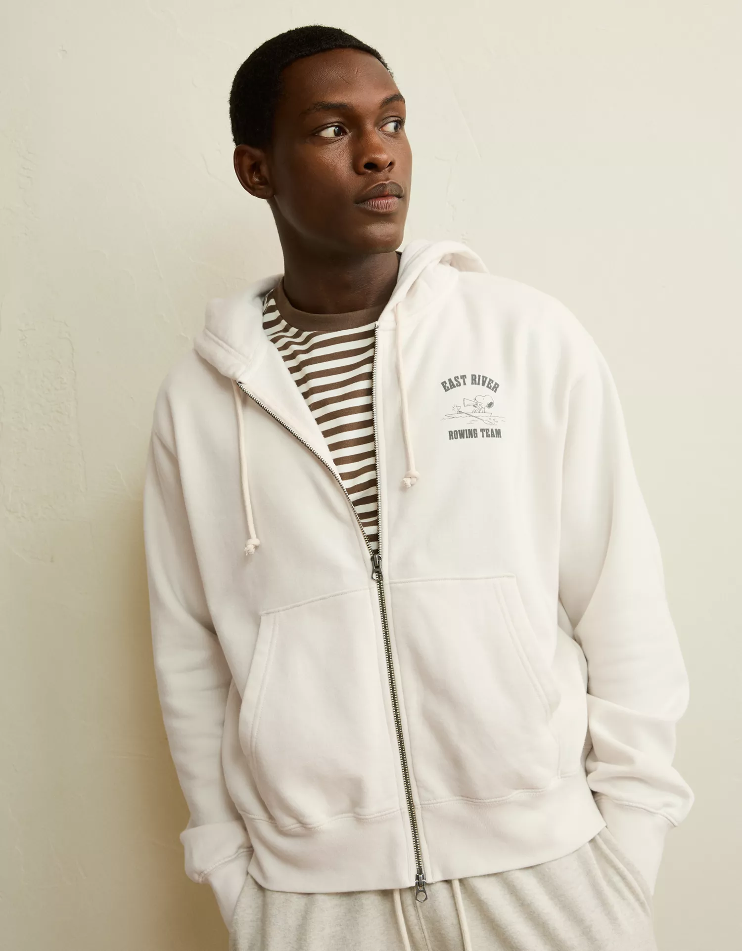 AE Full-Zip Snoopy Graphic Hoodie - thumbnail 7