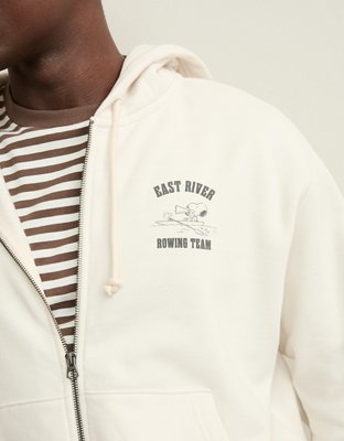 AE Full-Zip Snoopy Graphic Hoodie