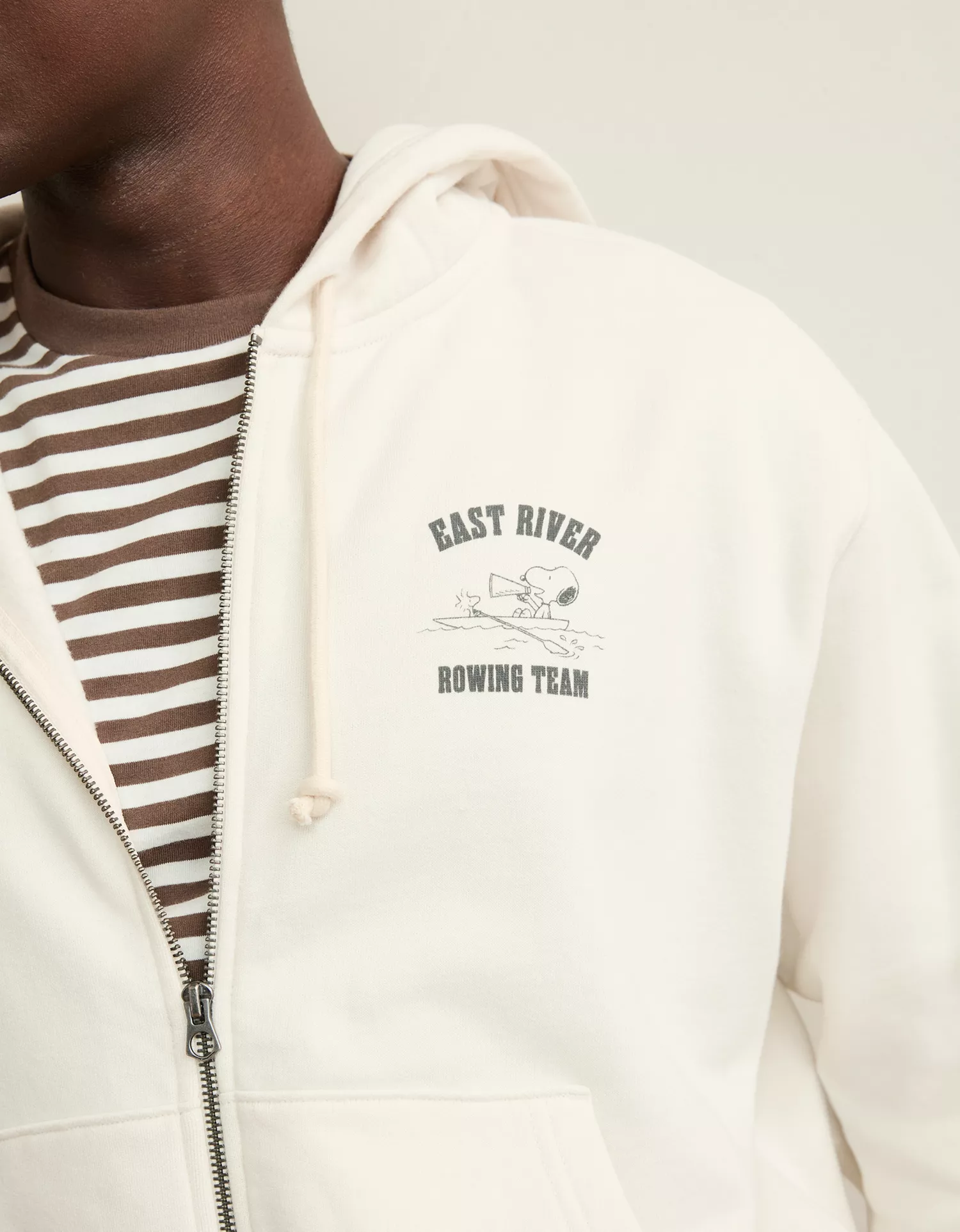 AE Full-Zip Snoopy Graphic Hoodie - thumbnail 5
