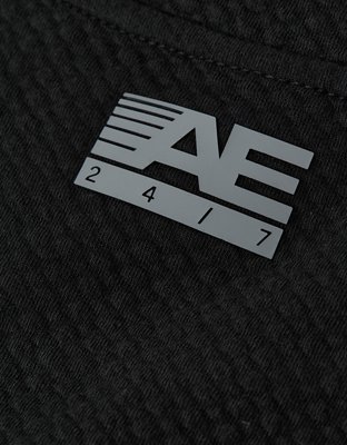 Мужские худи American Eagle AE 24/7 Textured Fleece Quarter-Zip Sweatshirt — фото 2