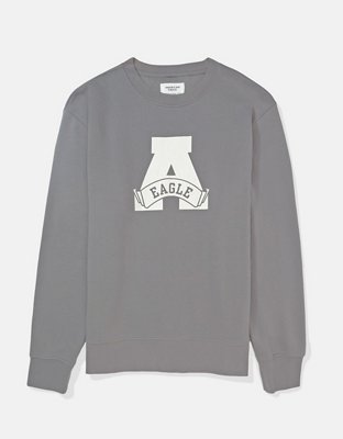 AE Logo Graphic Crewneck Sweatshirt