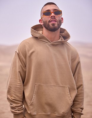 AE x Manuel Turizo Hoodie Extragrande de Algodón