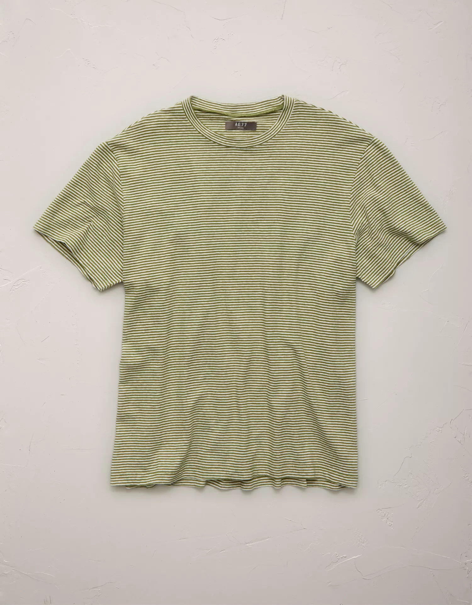 AE77 Linen-Blend T-Shirt - thumbnail 4