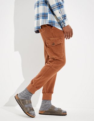 Мужские брюки American Eagle AE Super Soft Icon Cargo Jogger — фото 5