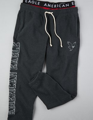 American eagle sale black sweatpants