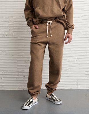 Pantalon en molleton lourd Luxe décontracté AE