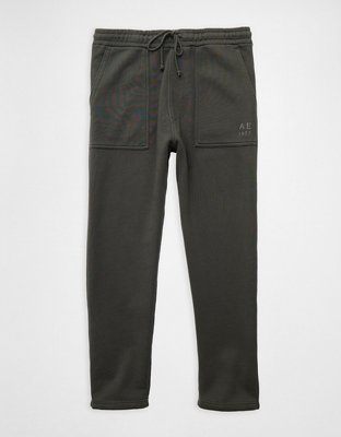 AE Sweatpant Pesado de Fleece con Dobladillo Abierto