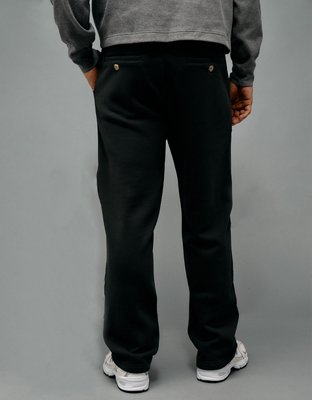 AE Sweatpant Pesado de Fleece con Dobladillo Abierto