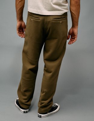 AE Heavyweight Fleece Open Hem Sweatpant
