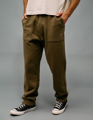 AE Heavyweight Fleece Open Hem Sweatpant
