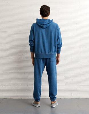 AE Indigo-Dyed Cotton Jogger