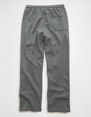 AE Laidback Luxe Heavyweight Open-Hem Sweatpant