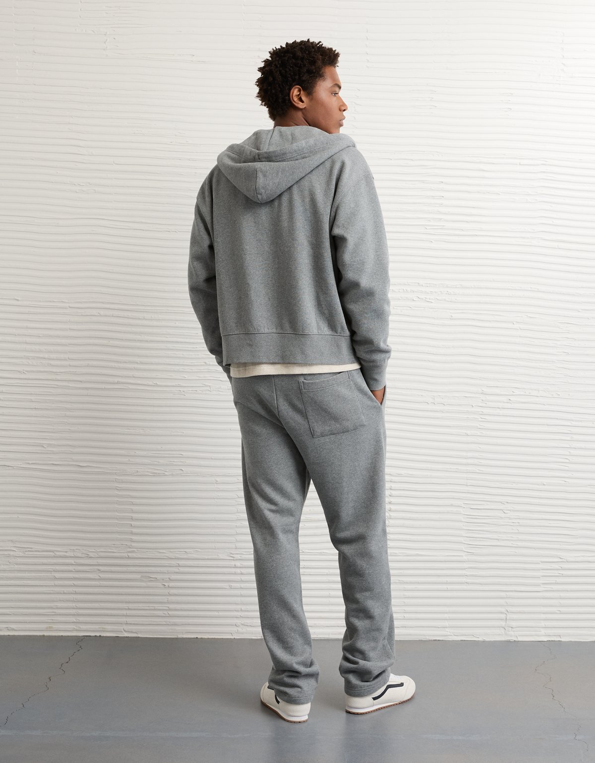 AE Laidback Luxe Heavyweight Open-Hem Sweatpant - image 2