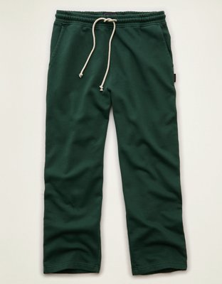 AE Laidback Luxe Heavyweight Open-Hem Sweatpant