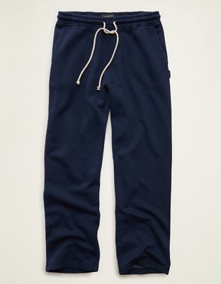 AE Laidback Luxe Heavyweight Open-Hem Sweatpant