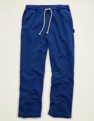 AE Laidback Luxe Heavyweight Open-Hem Sweatpant