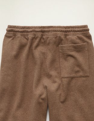 AE Laidback Luxe Heavyweight Open-Hem Sweatpant