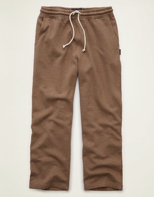 AE Laidback Luxe Heavyweight Open-Hem Sweatpant