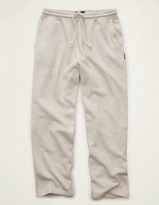 AE Laidback Luxe Heavyweight Open-Hem Sweatpant
