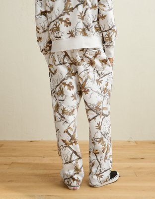 AE Laidback Luxe Heavyweight Open-Hem Sweatpant
