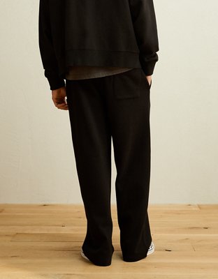 AE Laidback Luxe Baggy Open-Hem Sweatpant
