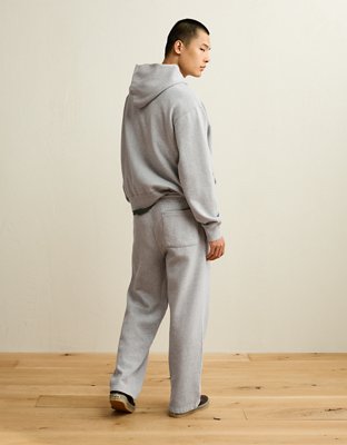 AE Laidback Luxe Baggy Open-Hem Sweatpant