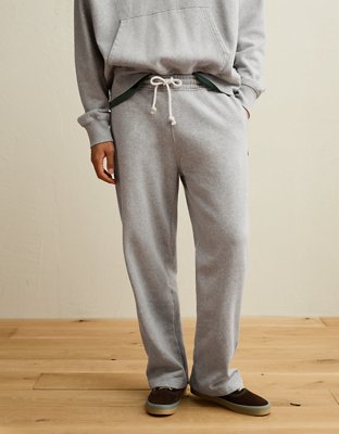 AE Laidback Luxe Baggy Open-Hem Sweatpant