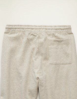 AE Laidback Luxe Heavyweight Open-Hem Sweatpant
