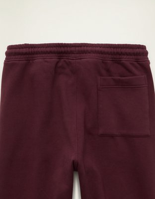 AE Laidback Luxe Heavyweight Open-Hem Sweatpant