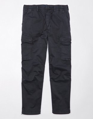 Men's Parachute Pants Cargo Pockets Elasticized Waistband FREE 3-5 DAYS  DELIVERY