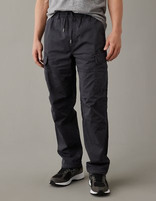 Mens Streetwear 6 Pocket Cargo Pants Black -  Canada