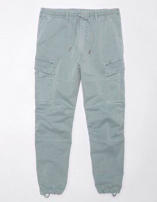 RELAXED CARGO MEN'S GREEN JOGGER