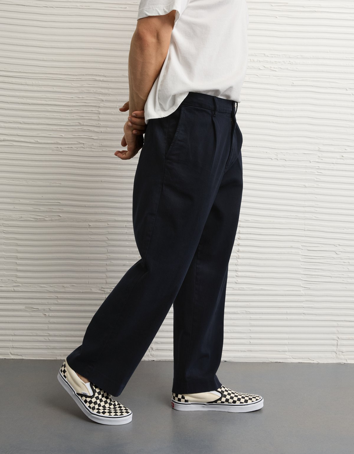 AE Flex Loose Cropped Trouser Pant - image 5