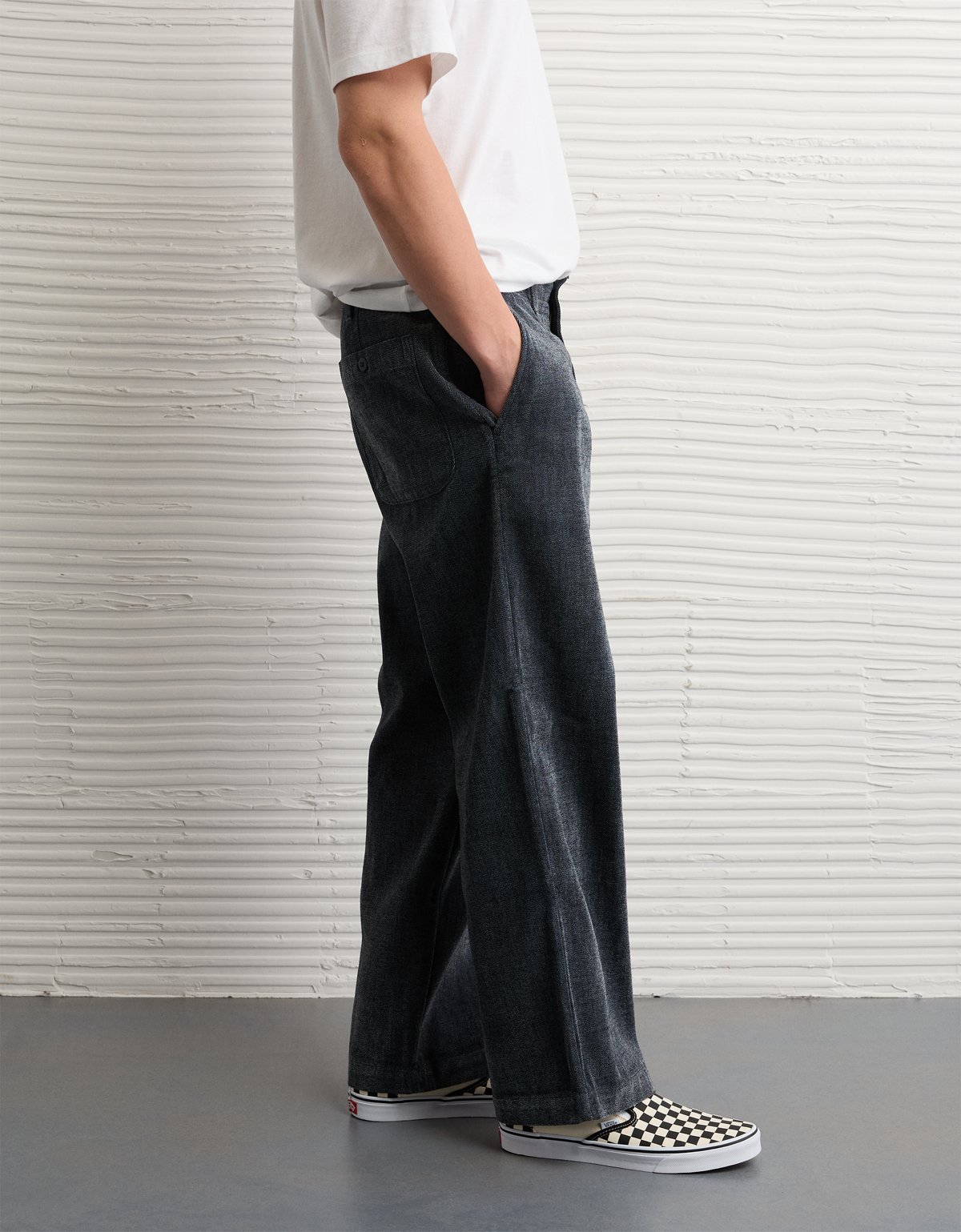AE Baggy Pleated Trouser Pant - image 5