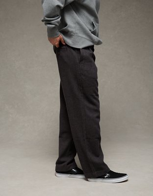 knee length dresses for ladies On The Loose Work Pants | Loose Black Work Pants main image 1
