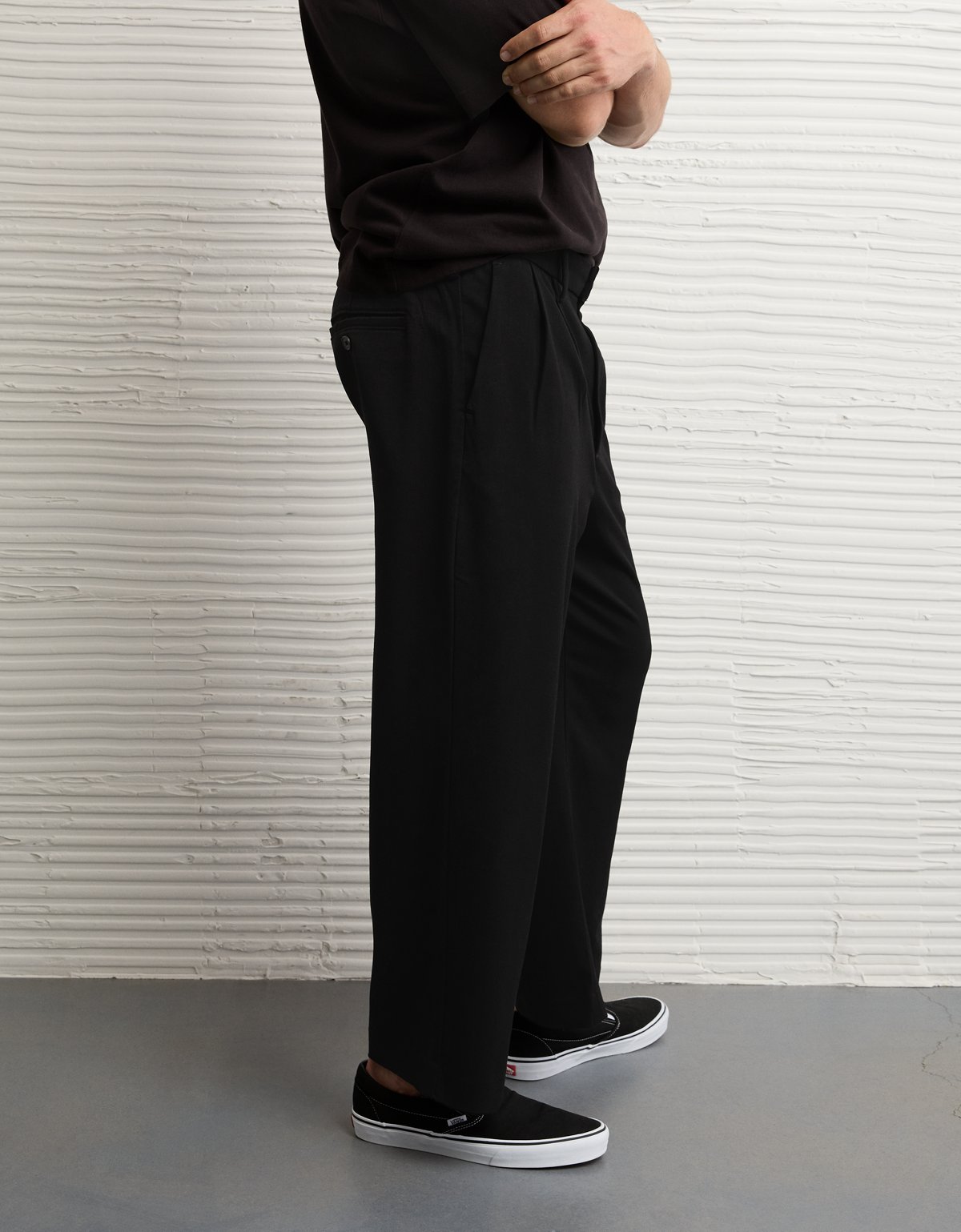 AE Flex Loose Cropped Trouser Pant - image 5