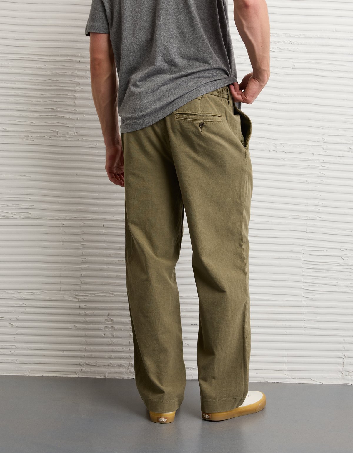 AE Loose Pleated Trouser Pant - image 2
