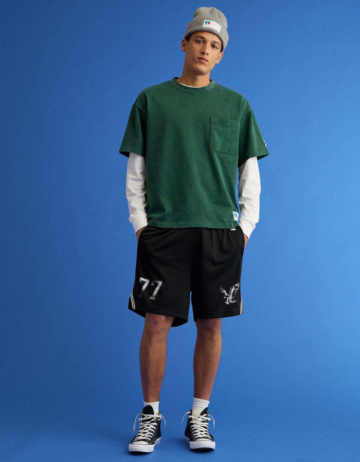 AE x Russell Athletic Mesh 7" Short - image 5