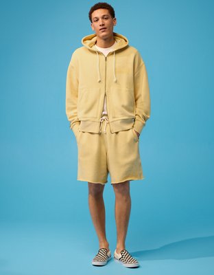 AE | Smiley® Graphic Fleece Full-Zip Sweatshirt | American Eagle