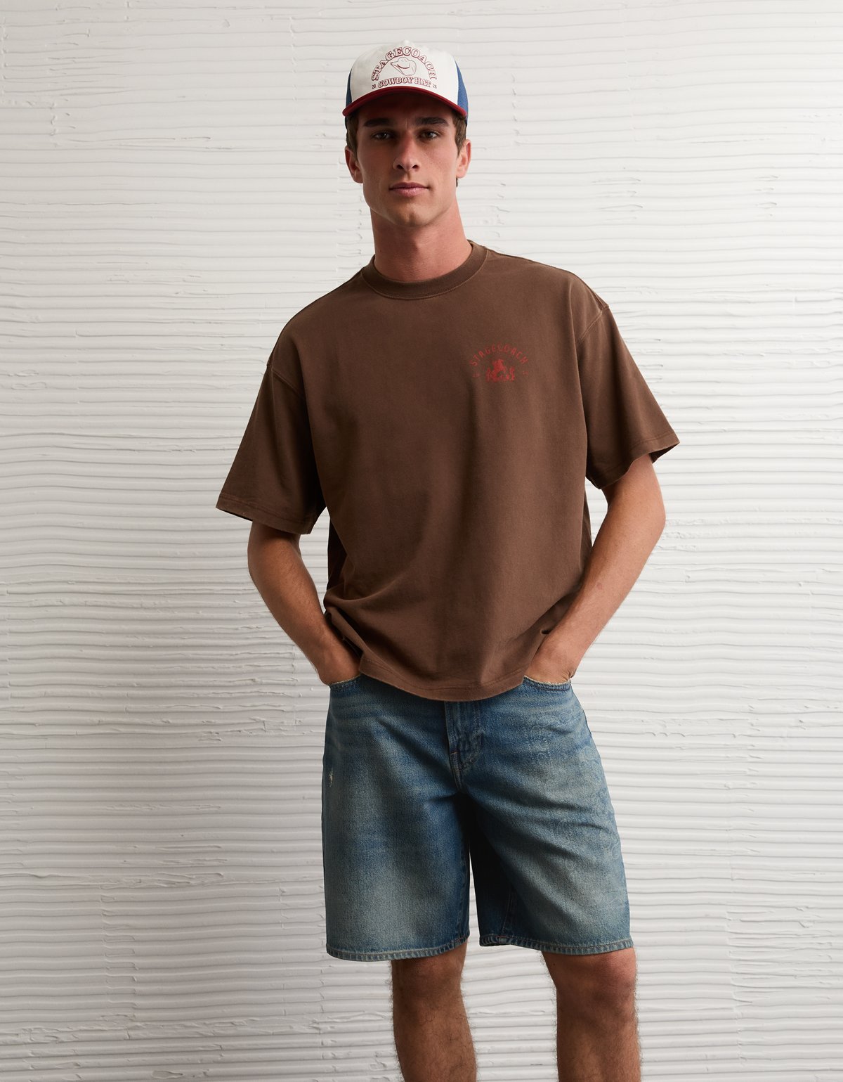 AE x Stagecoach Loose Jean Short - image 2