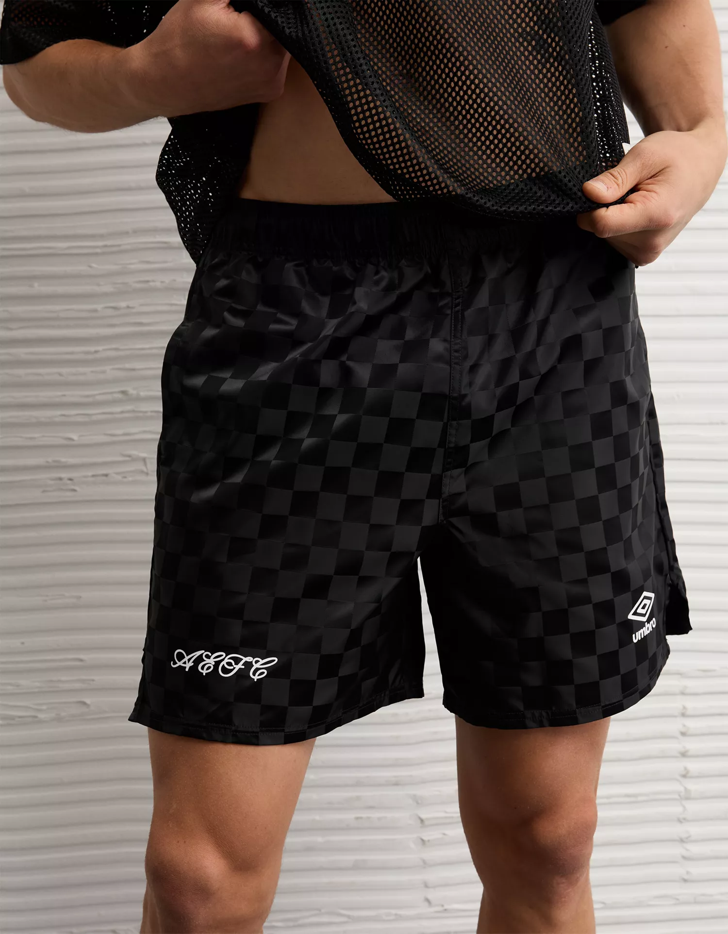 AE x Umbro Checkerboard Short - thumbnail 2