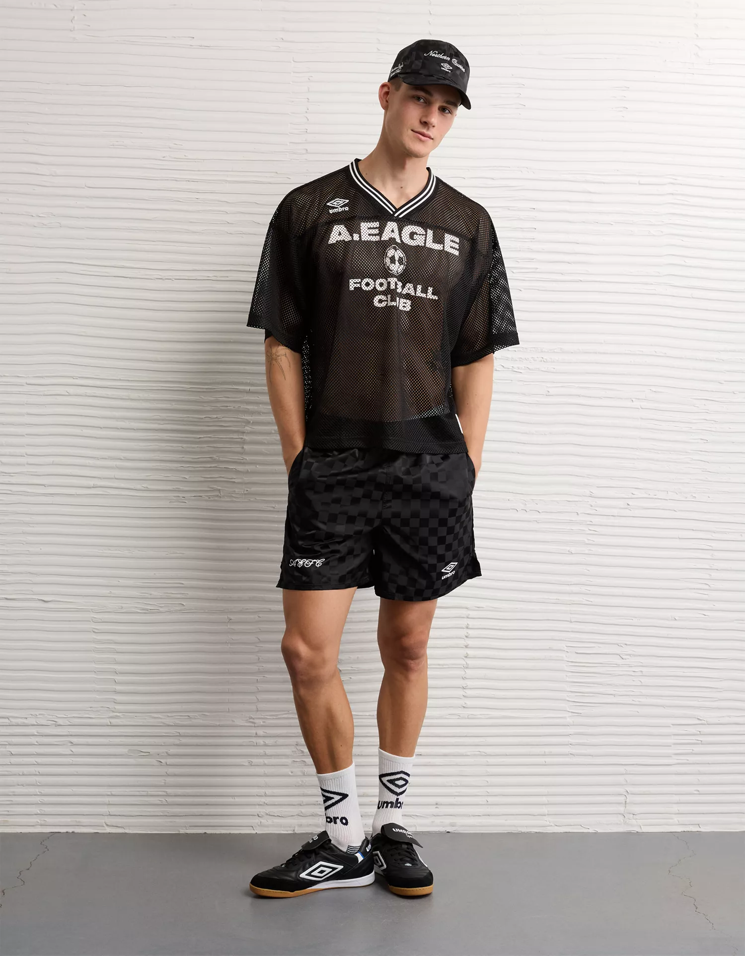 AE x Umbro Checkerboard Short - thumbnail 6
