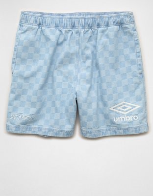 AE x Umbro Pull-On Denim Short | American Eagle