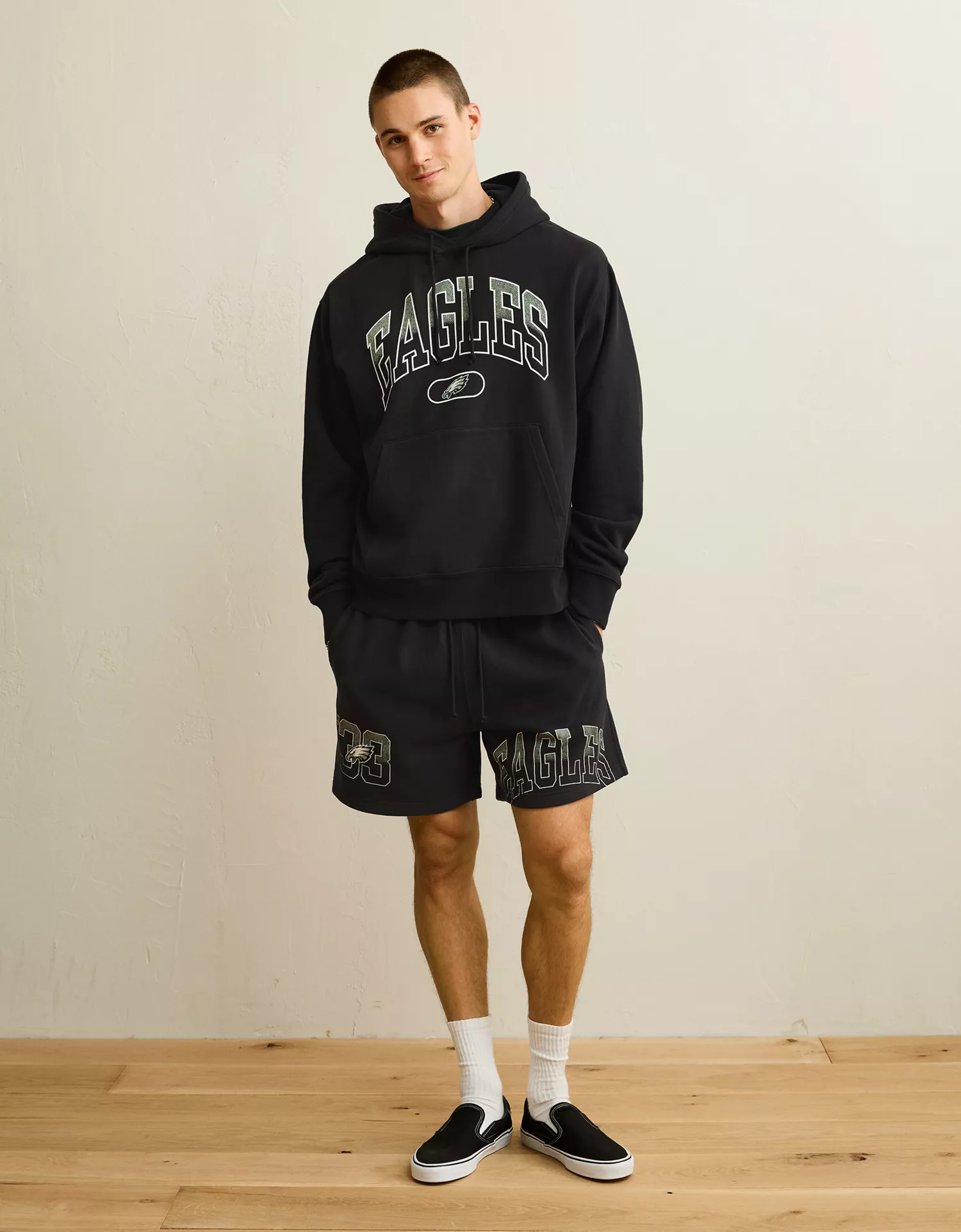 AE Philadelphia Eagles 5.5" Fleece Short - thumbnail 5