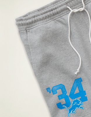 AE Detroit Lions 5.5" Fleece Short