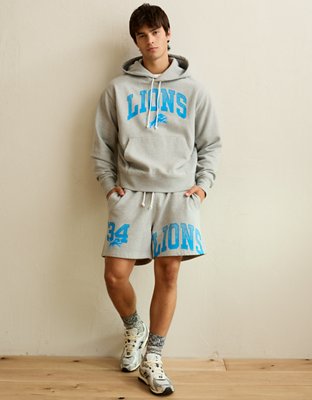 AE Detroit Lions 5.5" Fleece Short