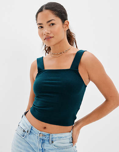 Women's Cropped Tops & Tank Tops | American Eagle