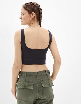 Женские топы American Eagle AE Super Cropped Cami — фото 2